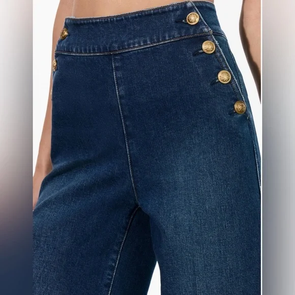 Alice + Olivia Narin High-Rise Jeans - Picture 5 of 7